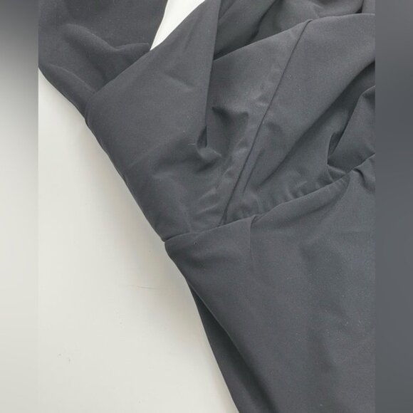 🆕 ZIMMERMANN 🧿 NWOT Ottie High-Neck Draped 1PC Swimsuit, Black - Sz 4 US 10/12 - Picture 16 of 16